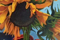 Sunflowers_acrylic_16X20-scaled