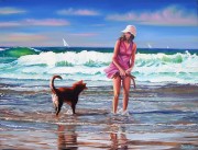 Playing in the Surf